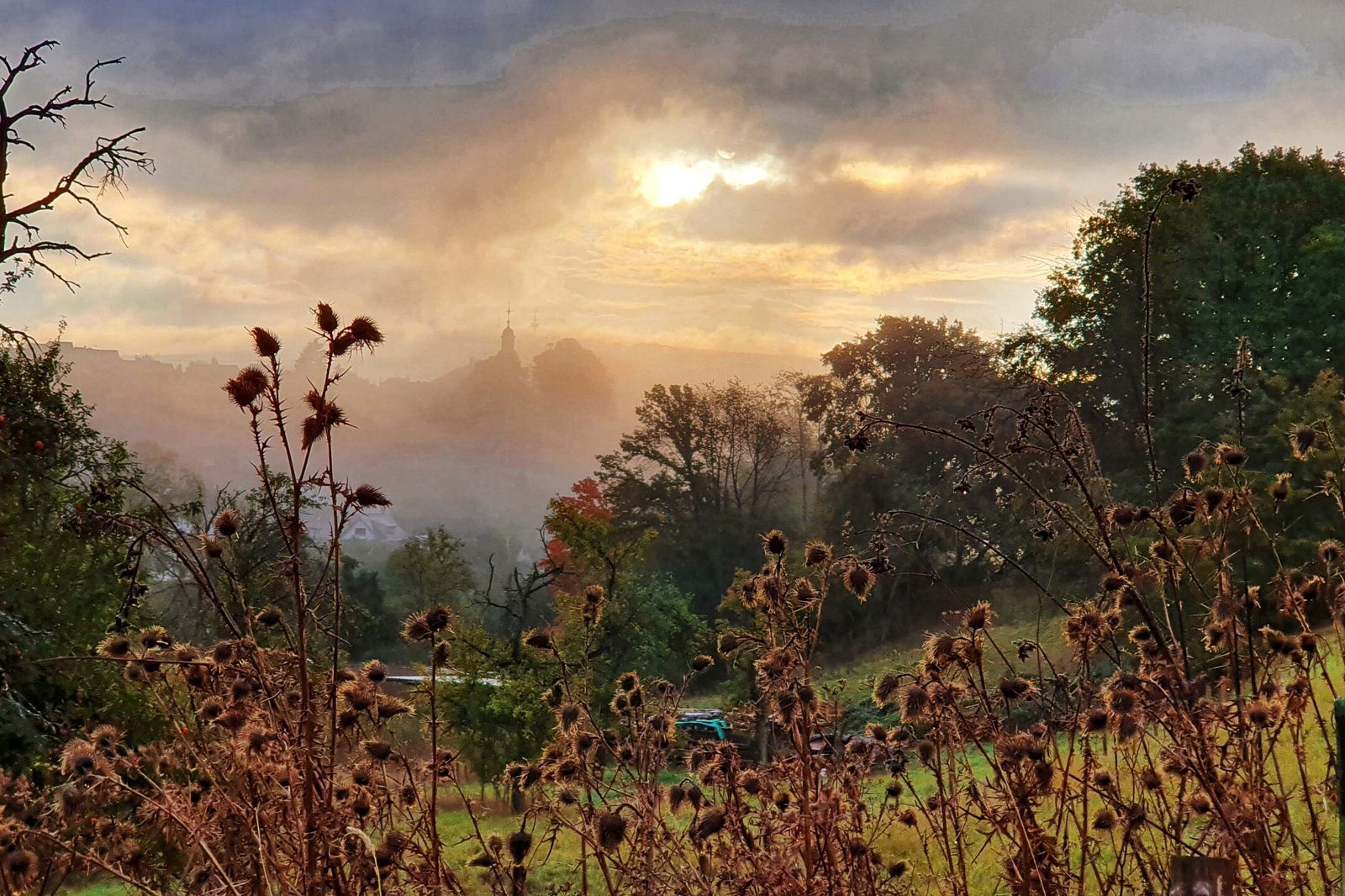 Herbststimmung - Höhr-Grenzhausen, Aufnahme von Ute Matschke