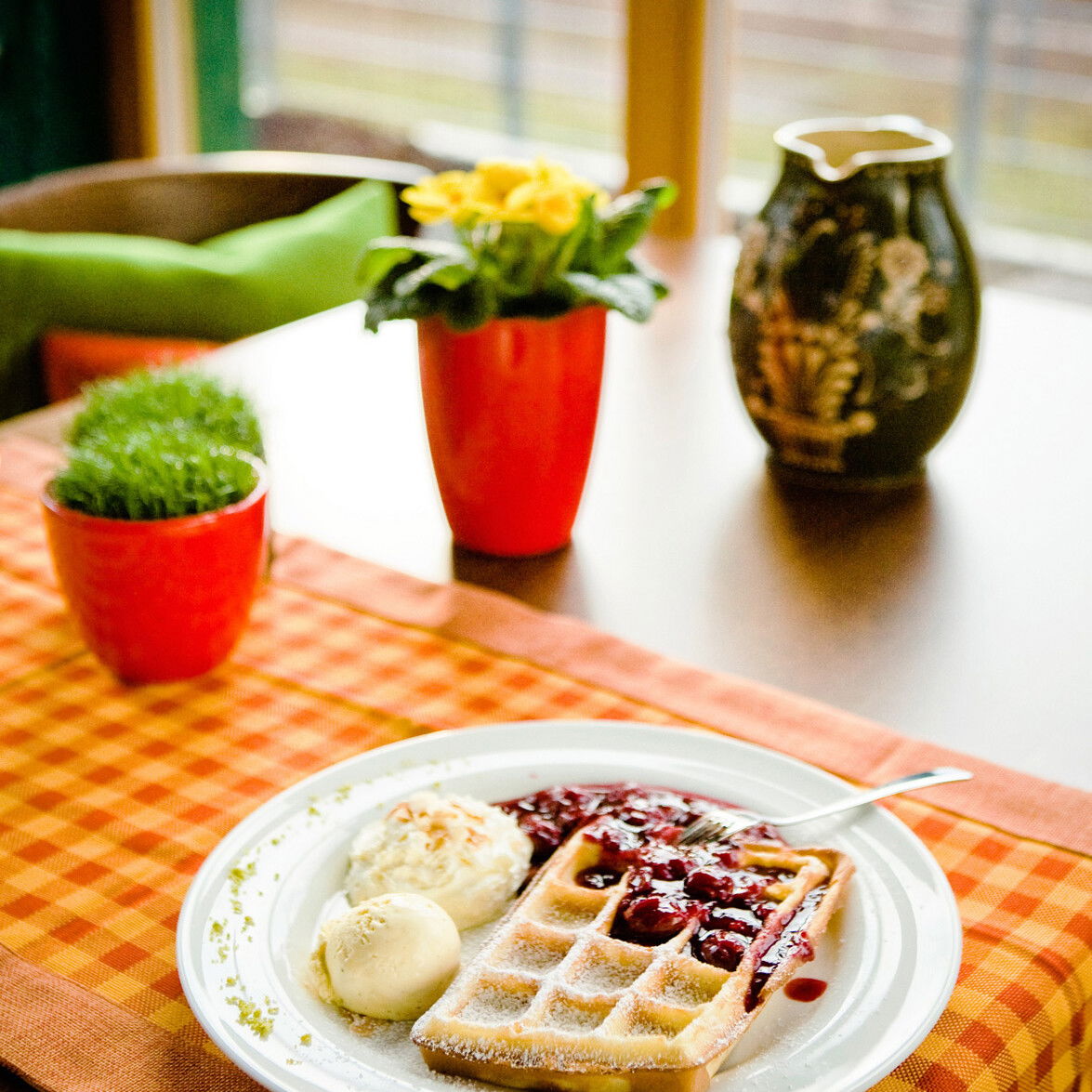 Heiße Waffel / Waldgaststätte Flürchen / Höhr-Grenzhausen