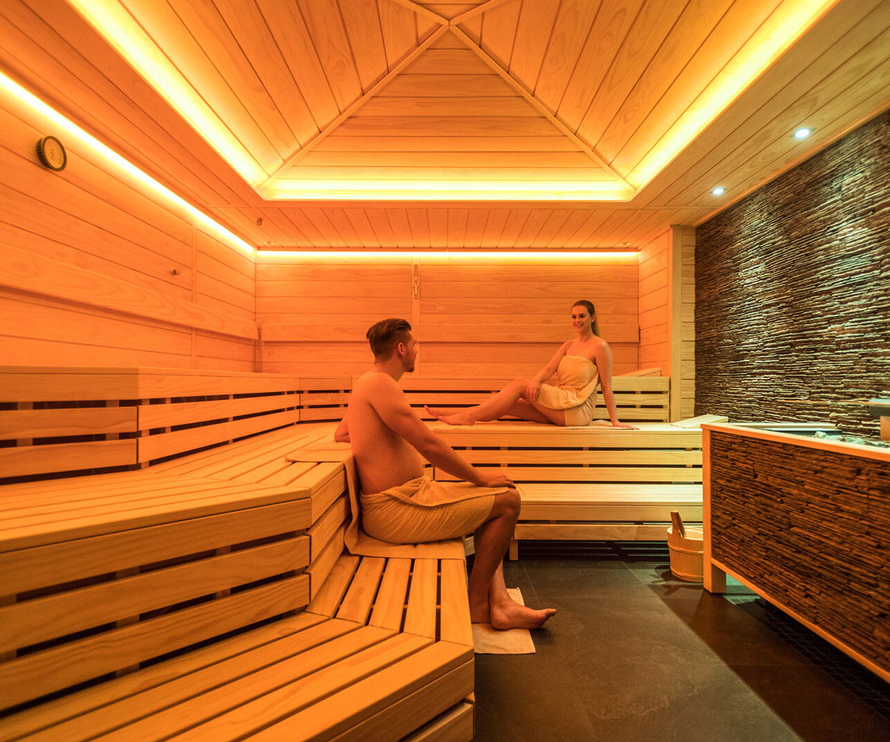 Sauna im Hotel Heinz