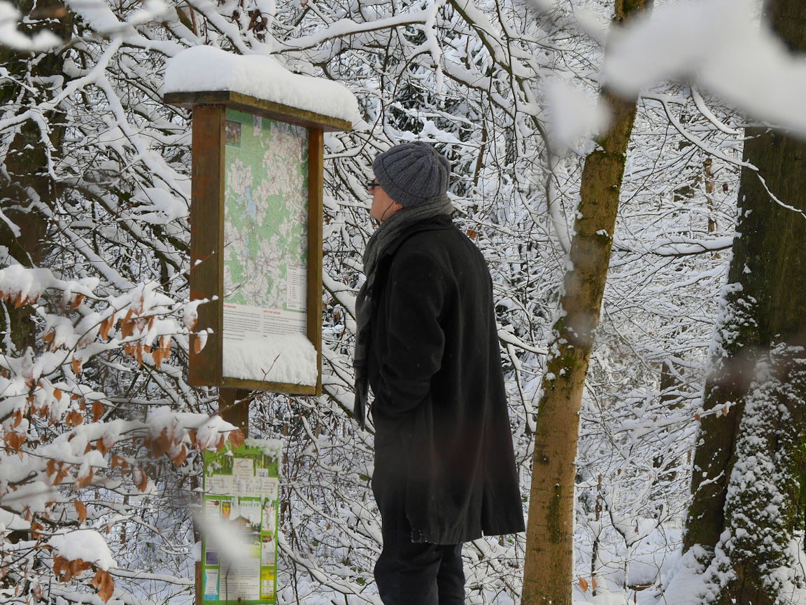 Ausflugsziel Westerwälder Seenplatte Winterlandschaft