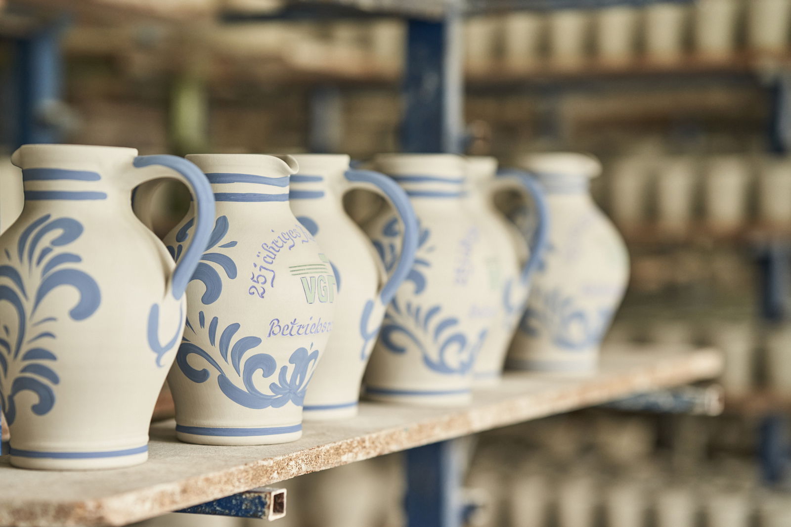 Produktion der Töpferei Girmscheid in Höhr-Grenzhausen