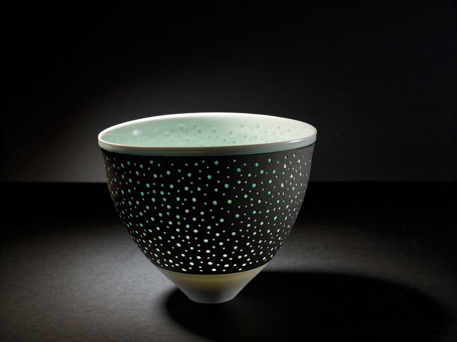 Porzellangefäß des Keramikers Fritz Rossmann