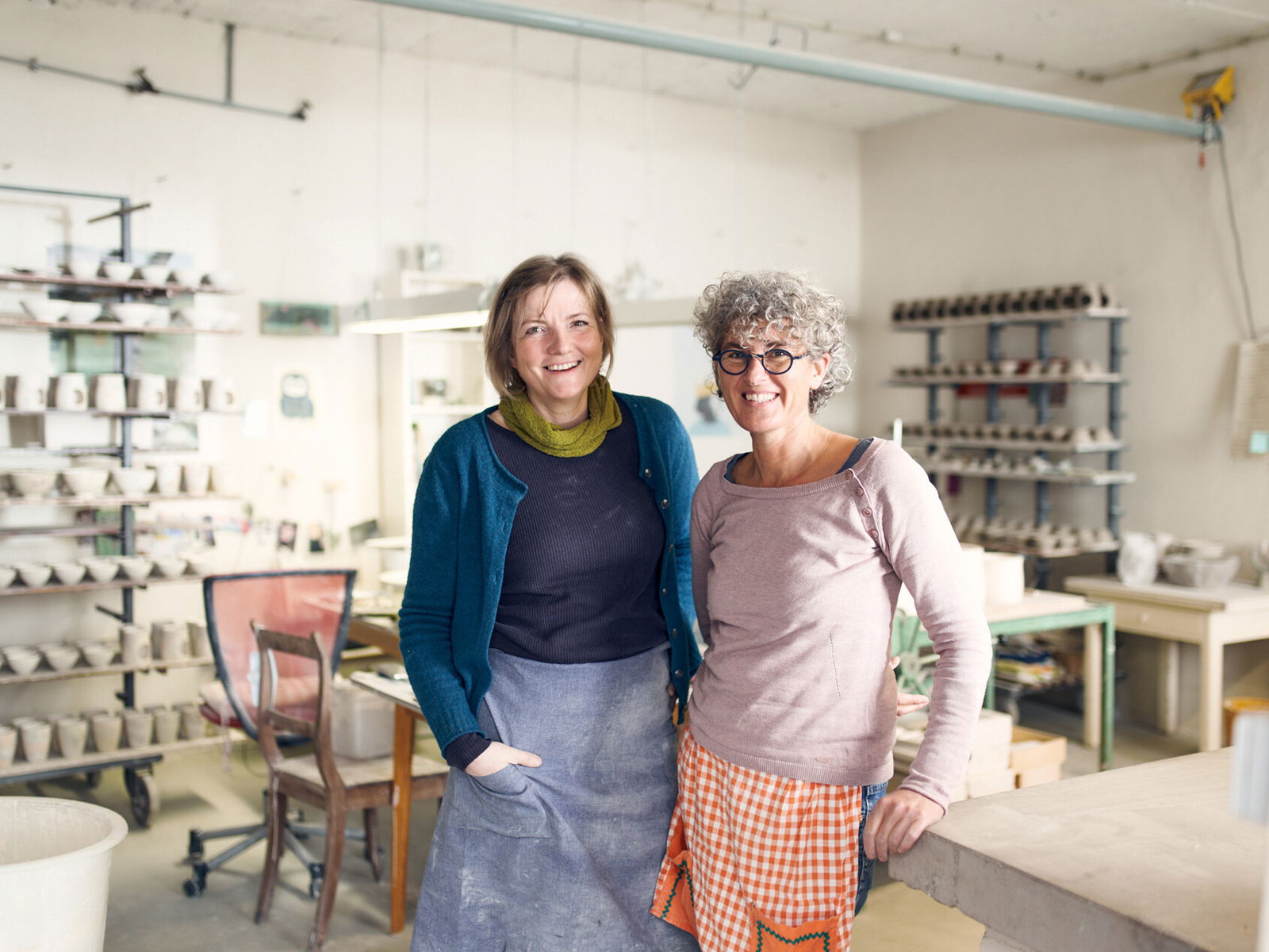 Portät von Maria Meyer und Ute Matschke