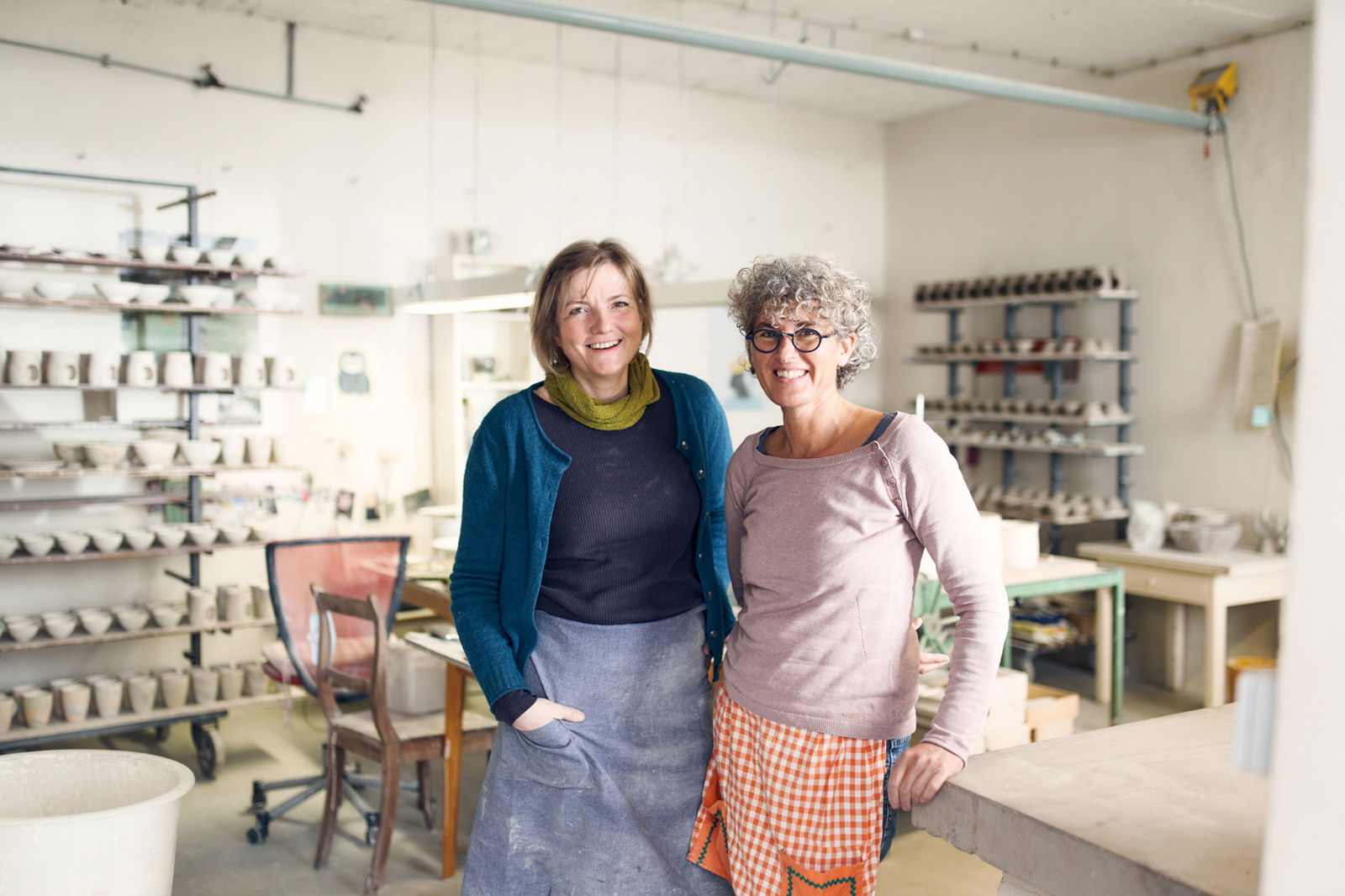 Portät von Maria Meyer und Ute Matschke