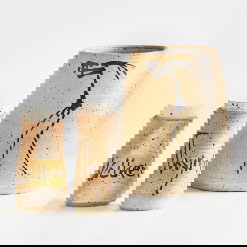 Steinzeuggeschirr des Keramikers Armin Skirde