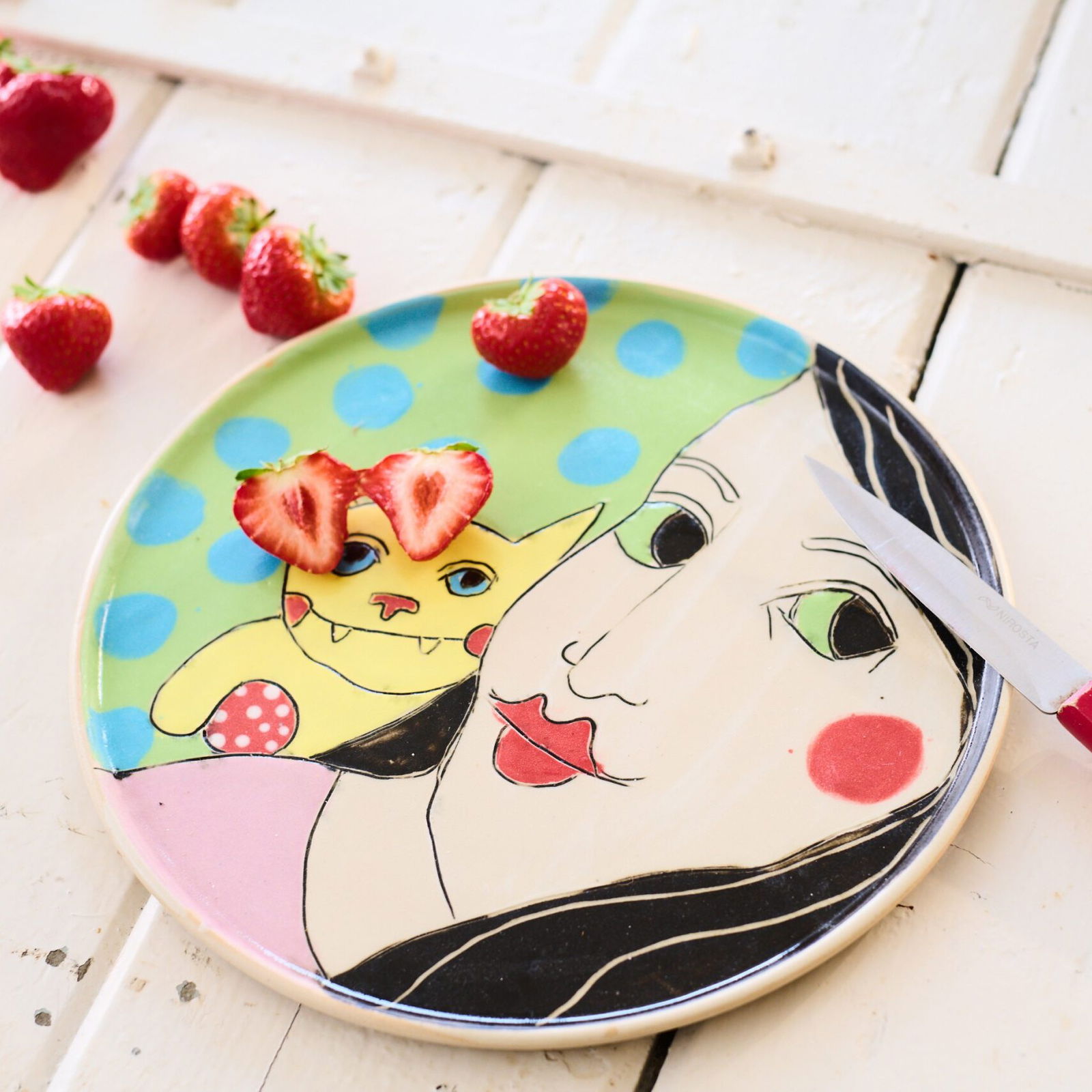 Keramik von Tine Angerer aus Höhr-Grenzhausen