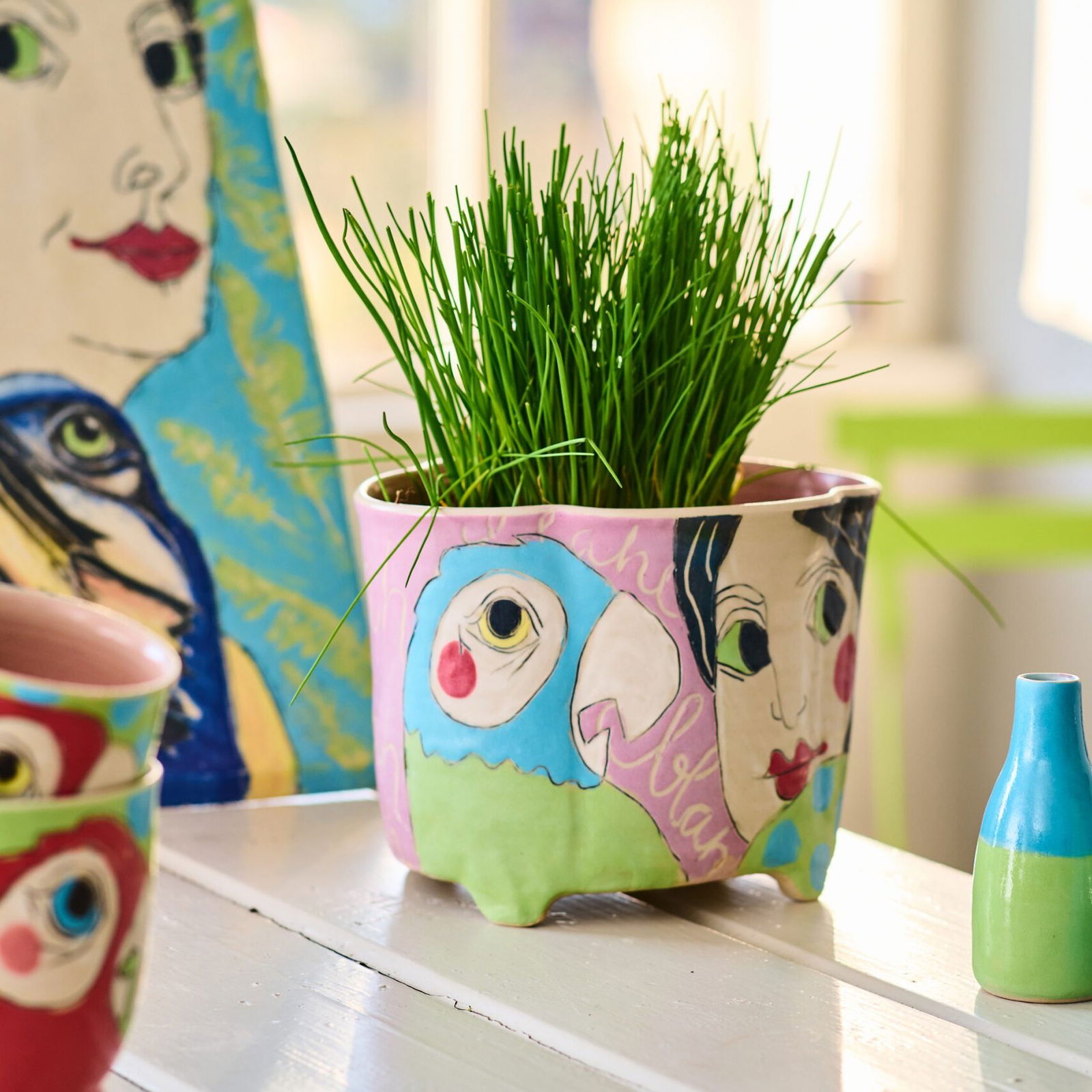 Keramik von Tine Angerer aus Höhr-Grenzhausen