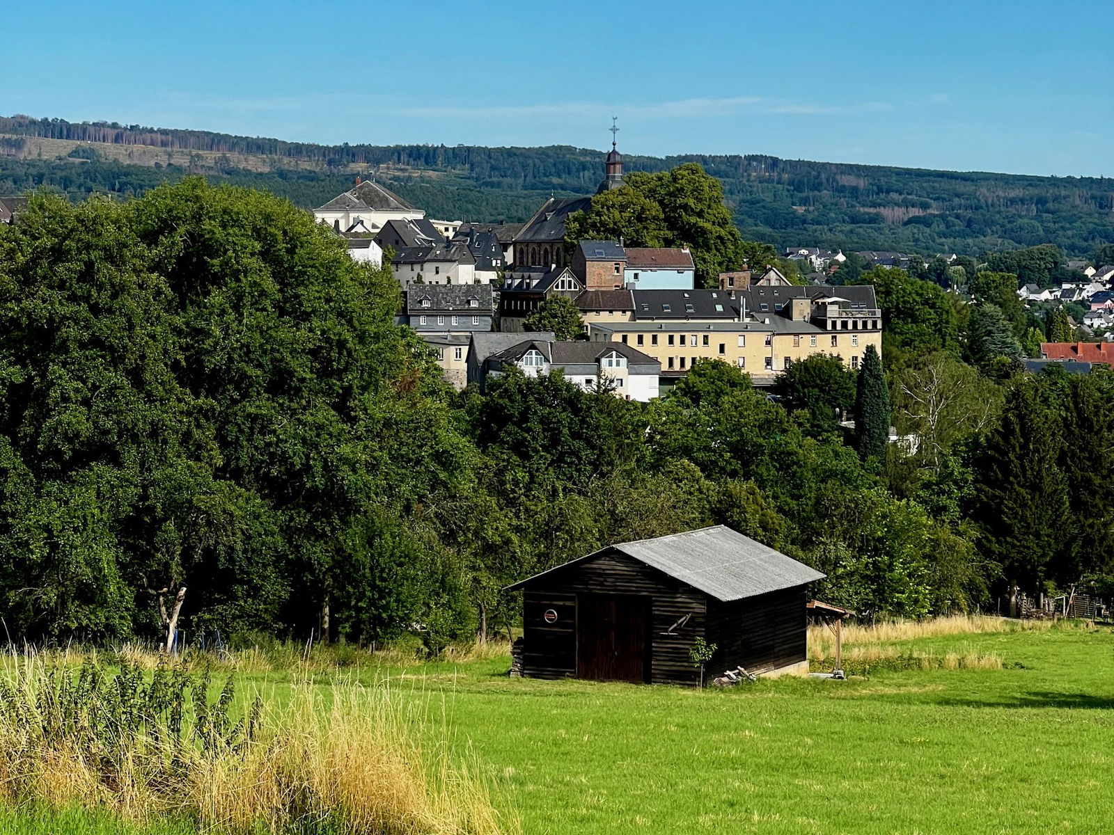 Blick auf den Stadtteil Grenzhausen