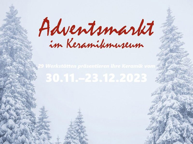 Adventsmarkt im Keramikmuseum