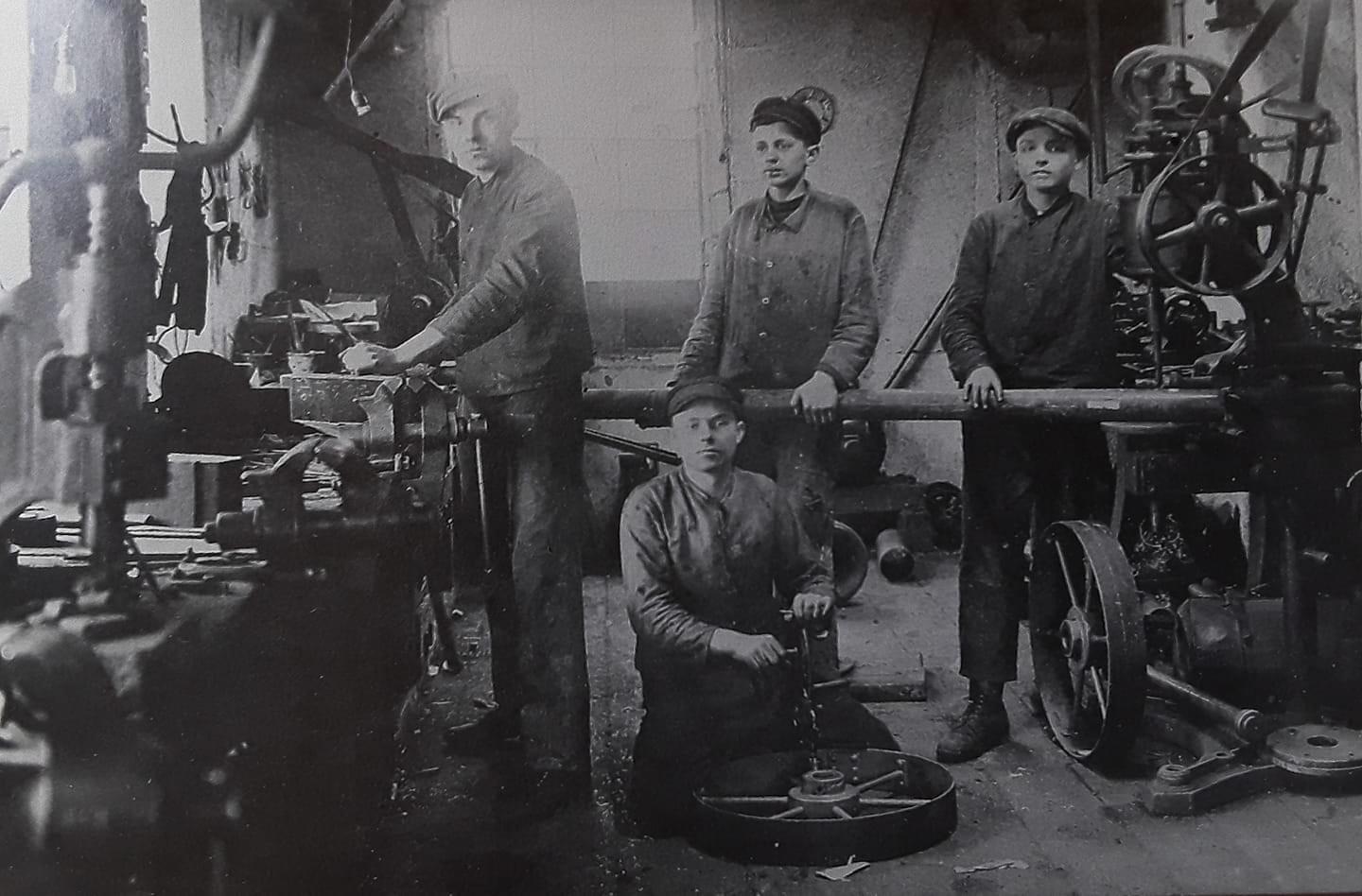 das heutige Keramik Kombinat befindet sich in den R&auml;umen einer ehmaligen Schlosserei