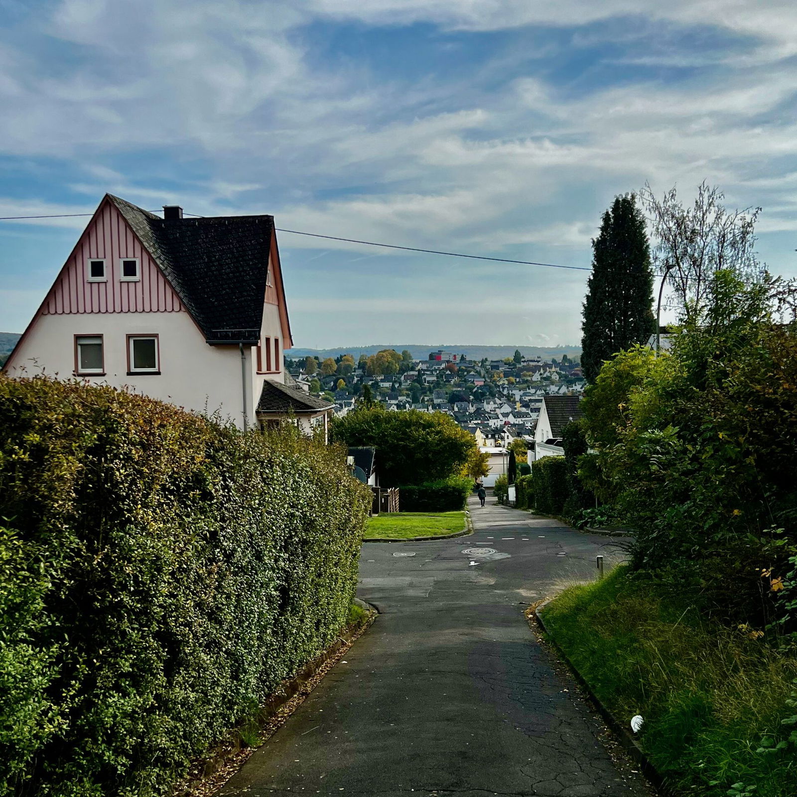 Weiter Richtung Stadtteil Höhr