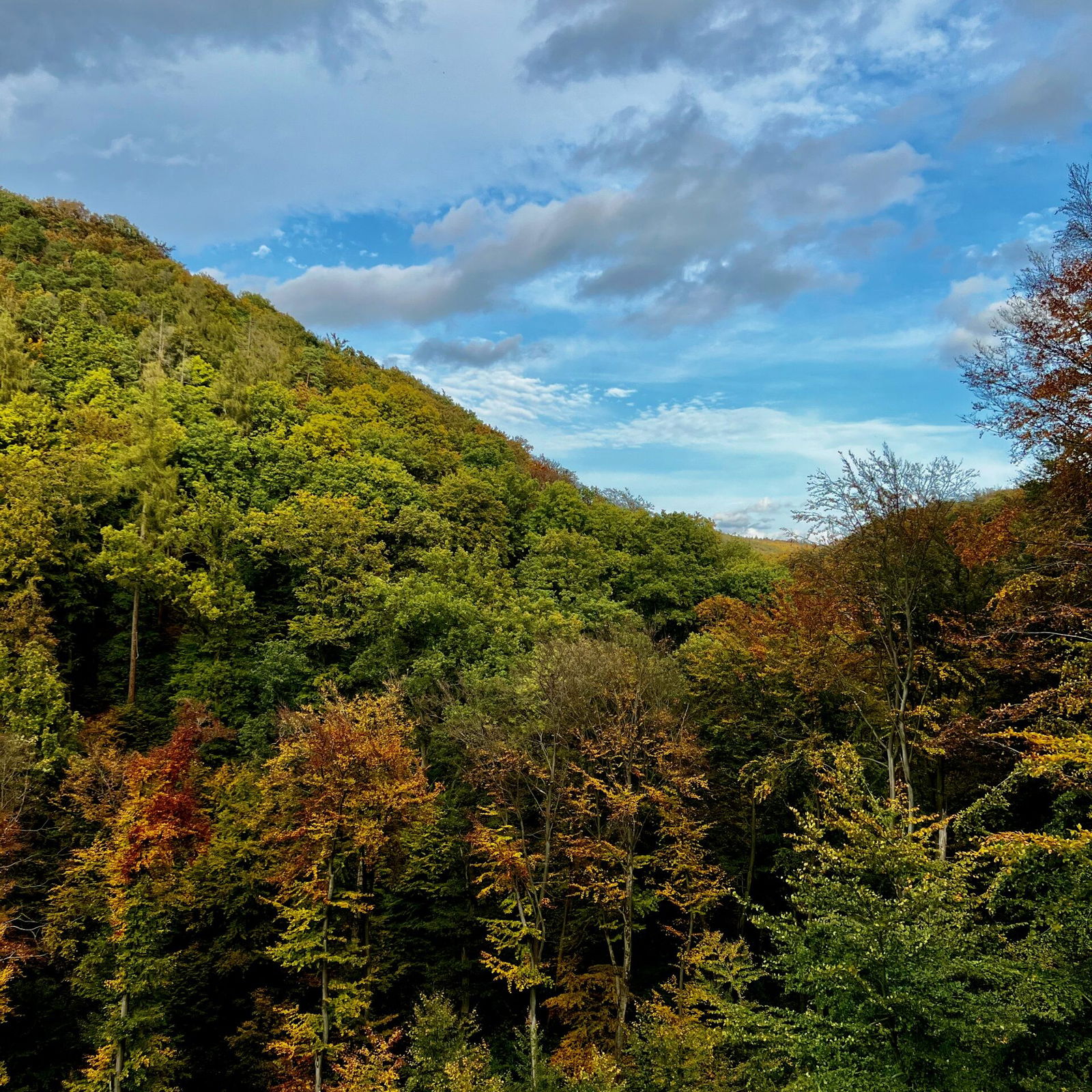 Das Kannenbäckerland im Herbst