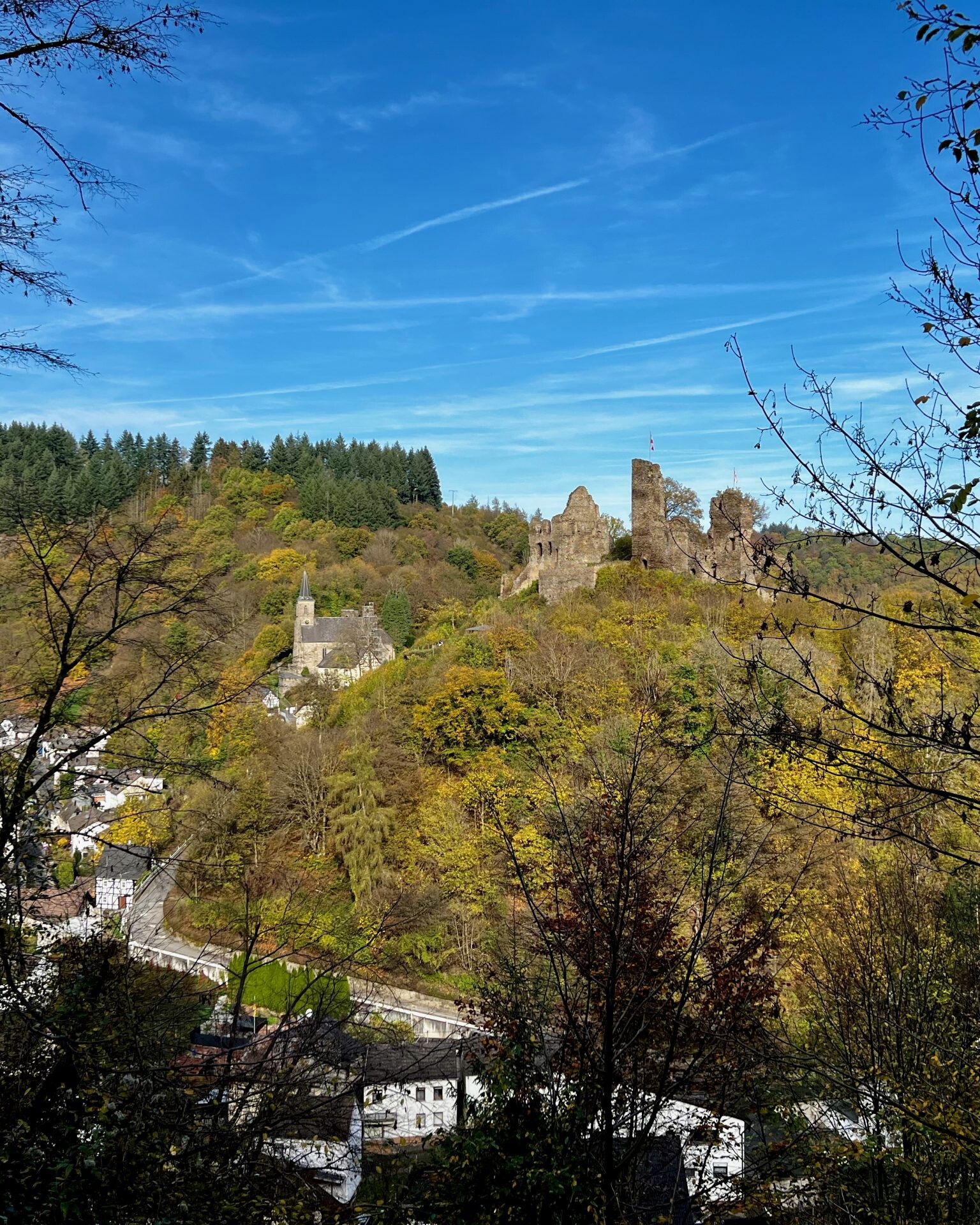 Blick auf Isenburg