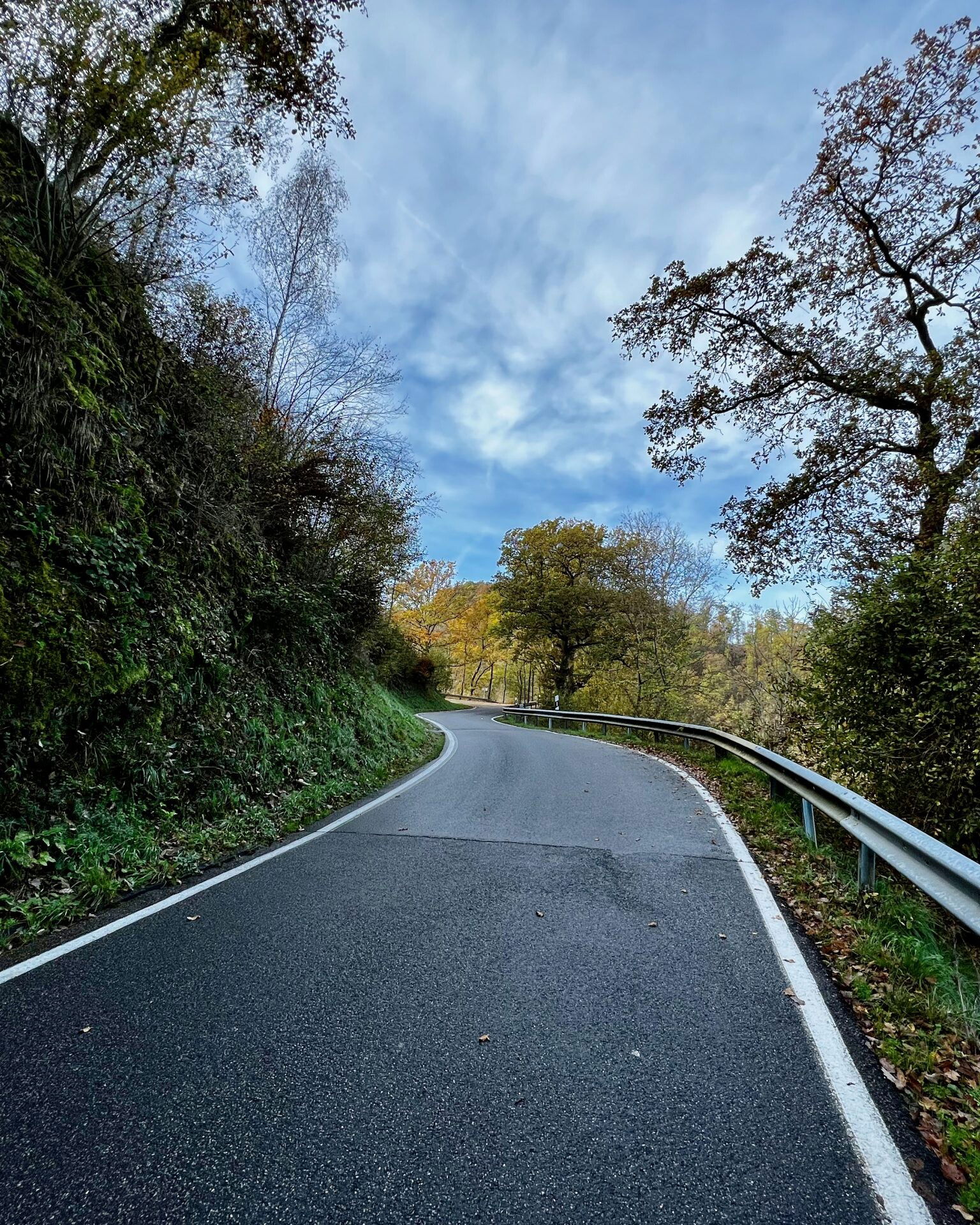 Straße nach Stromberg