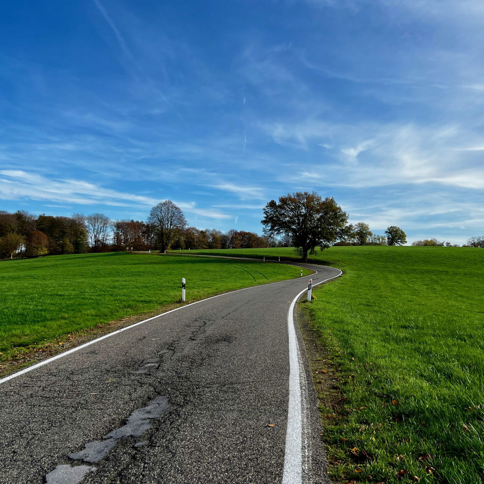Auf der Höhe Richtung Stromberg