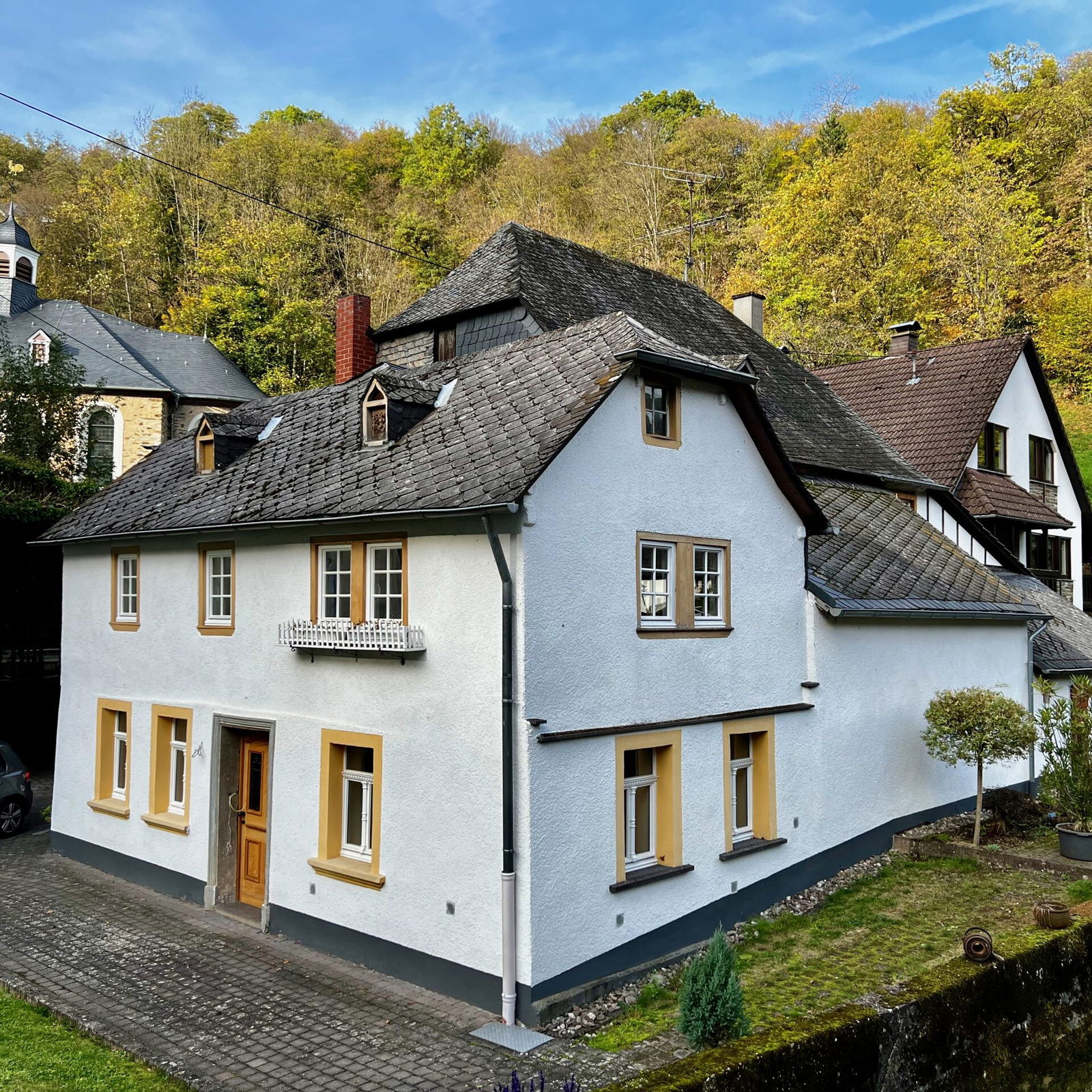 Im Stadtteil Grenzau