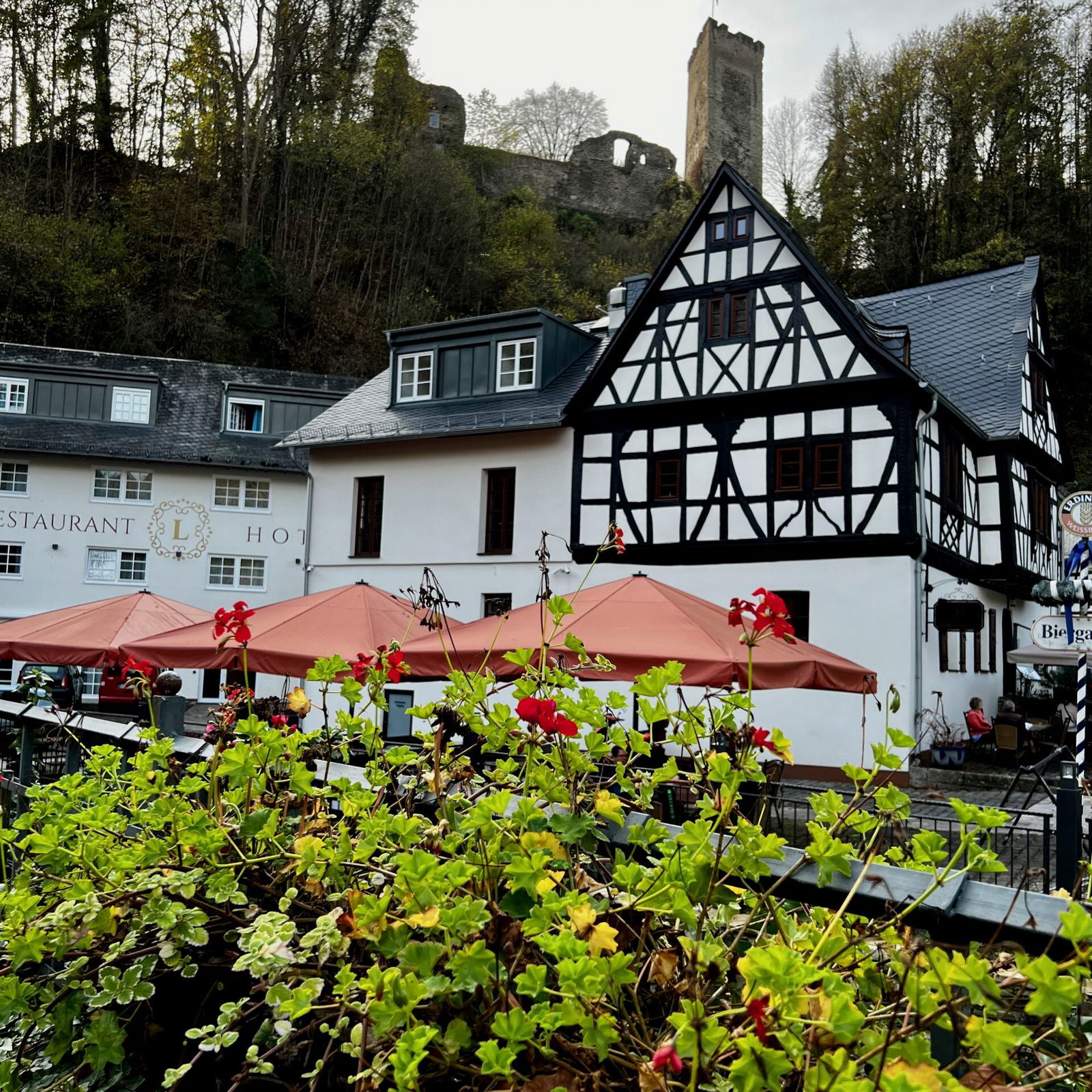 Landgasthof und Burg Grenzau