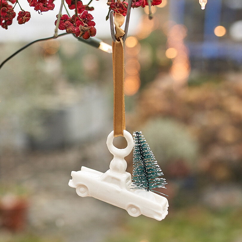 Keramik in Form von Weihnachtsschmuck - Keramik im Advent