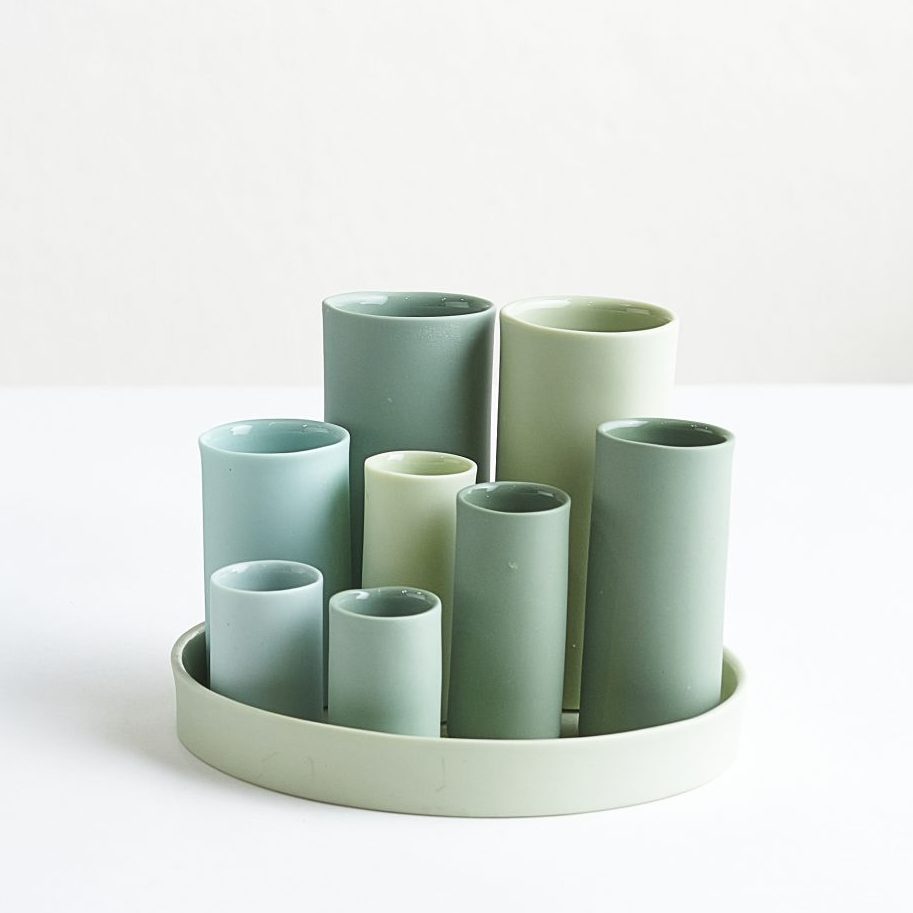 Porzellanauswahl von Kathrin Bachmann