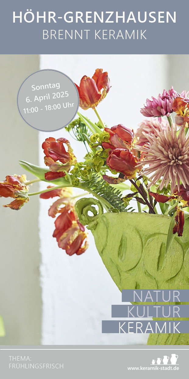 Flyer H&ouml;hr-Grenzhausen brennt Keramik 2025