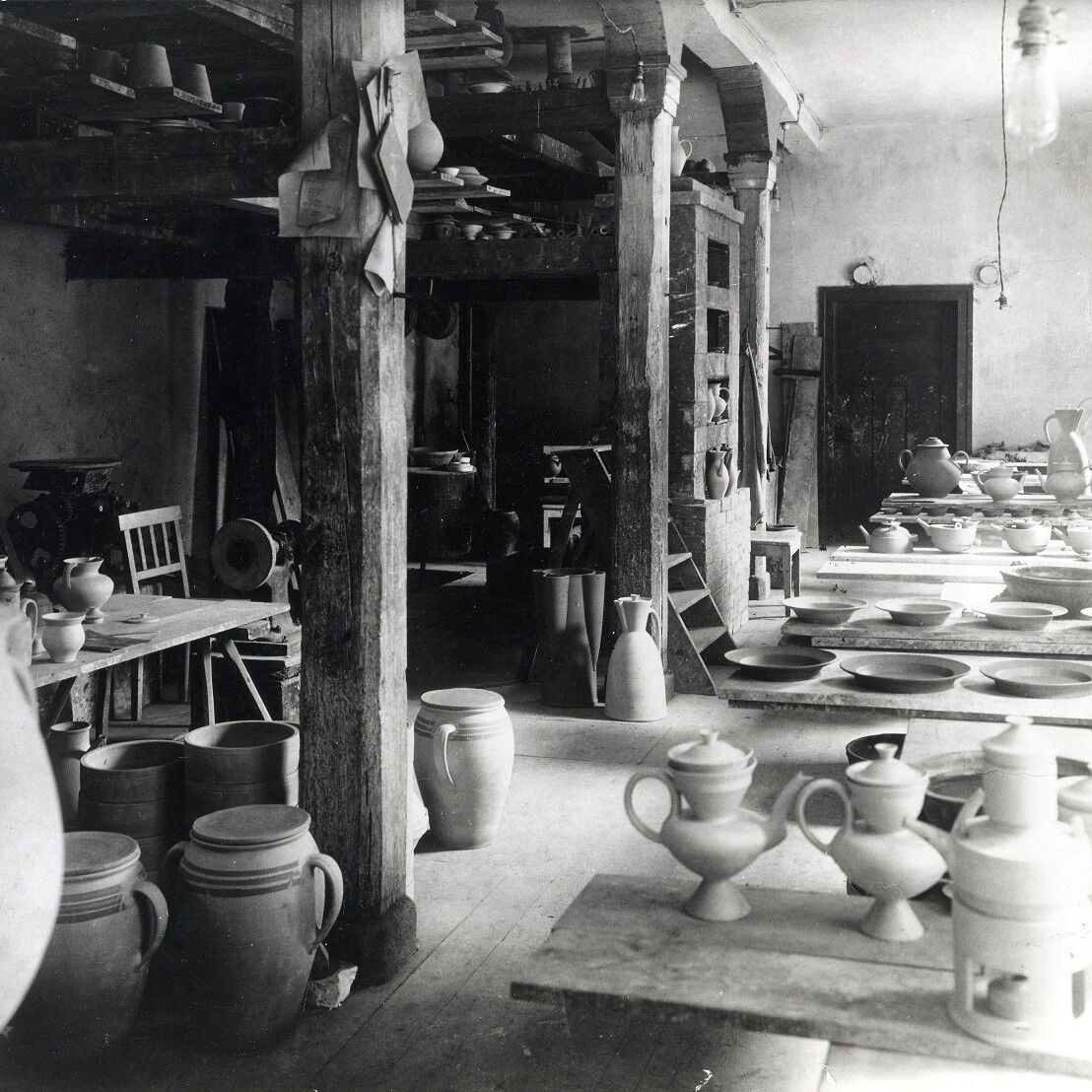 Bauhaus-Werkstatt. Foto Privatbesitz. © Bauhaus-Werkstatt-Museum Dornburg