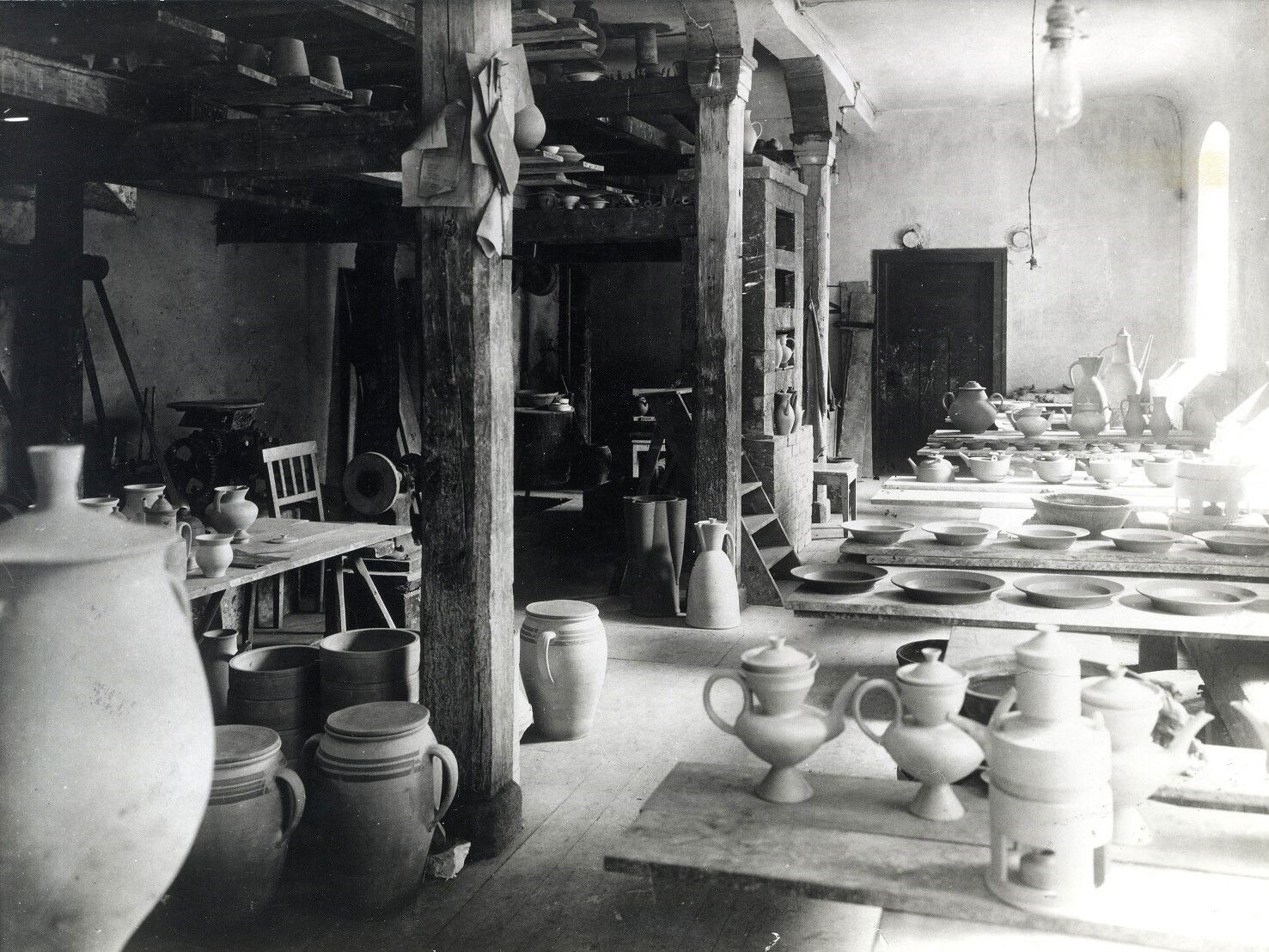 Bauhaus-Werkstatt. Foto Privatbesitz. © Bauhaus-Werkstatt-Museum Dornburg