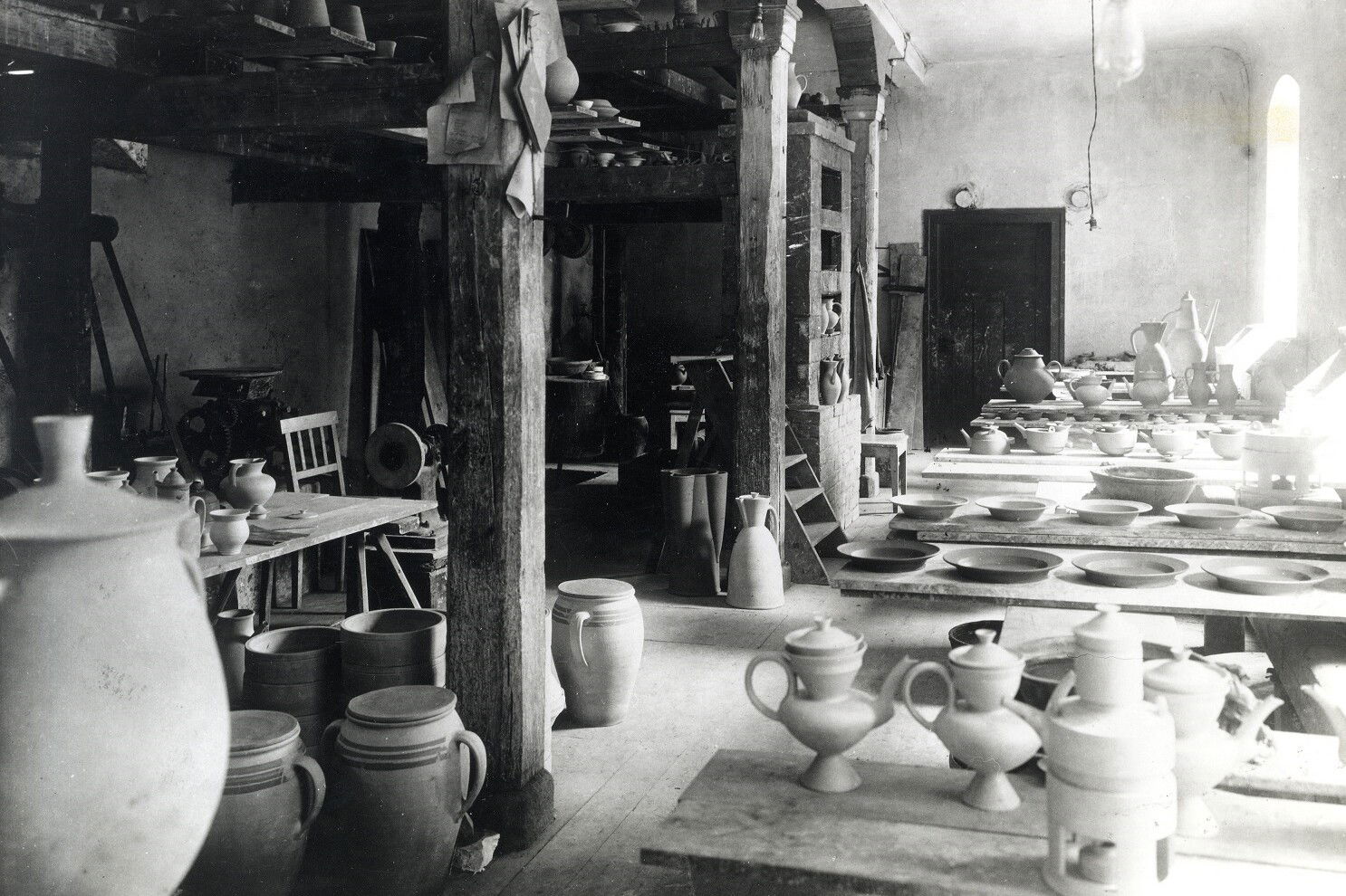 Bauhaus-Werkstatt. Foto Privatbesitz. © Bauhaus-Werkstatt-Museum Dornburg