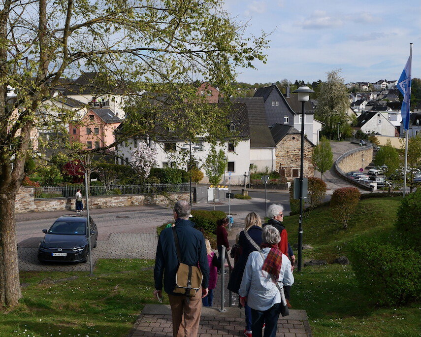 Auf dem Weg zum Töpferplatz