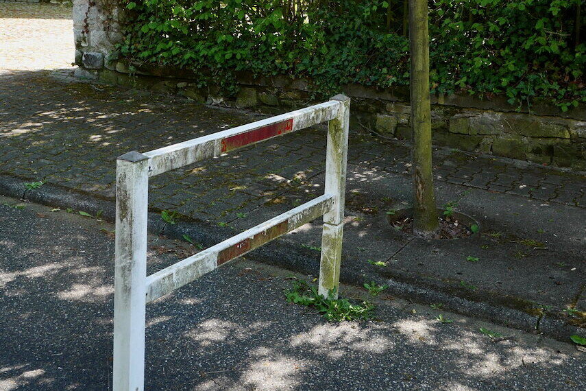 Ein Hauch von Grenze auf der oberen Gartenstraße