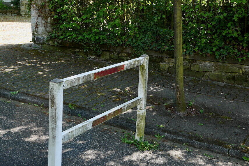 ein hauch von grenze auf der oberen gartenstraße