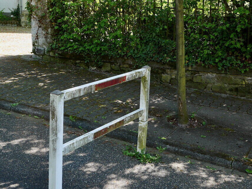 ein hauch von grenze auf der oberen gartenstraße
