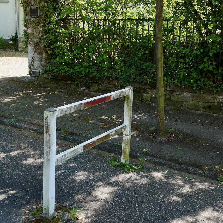 ein hauch von grenze auf der oberen gartenstraße