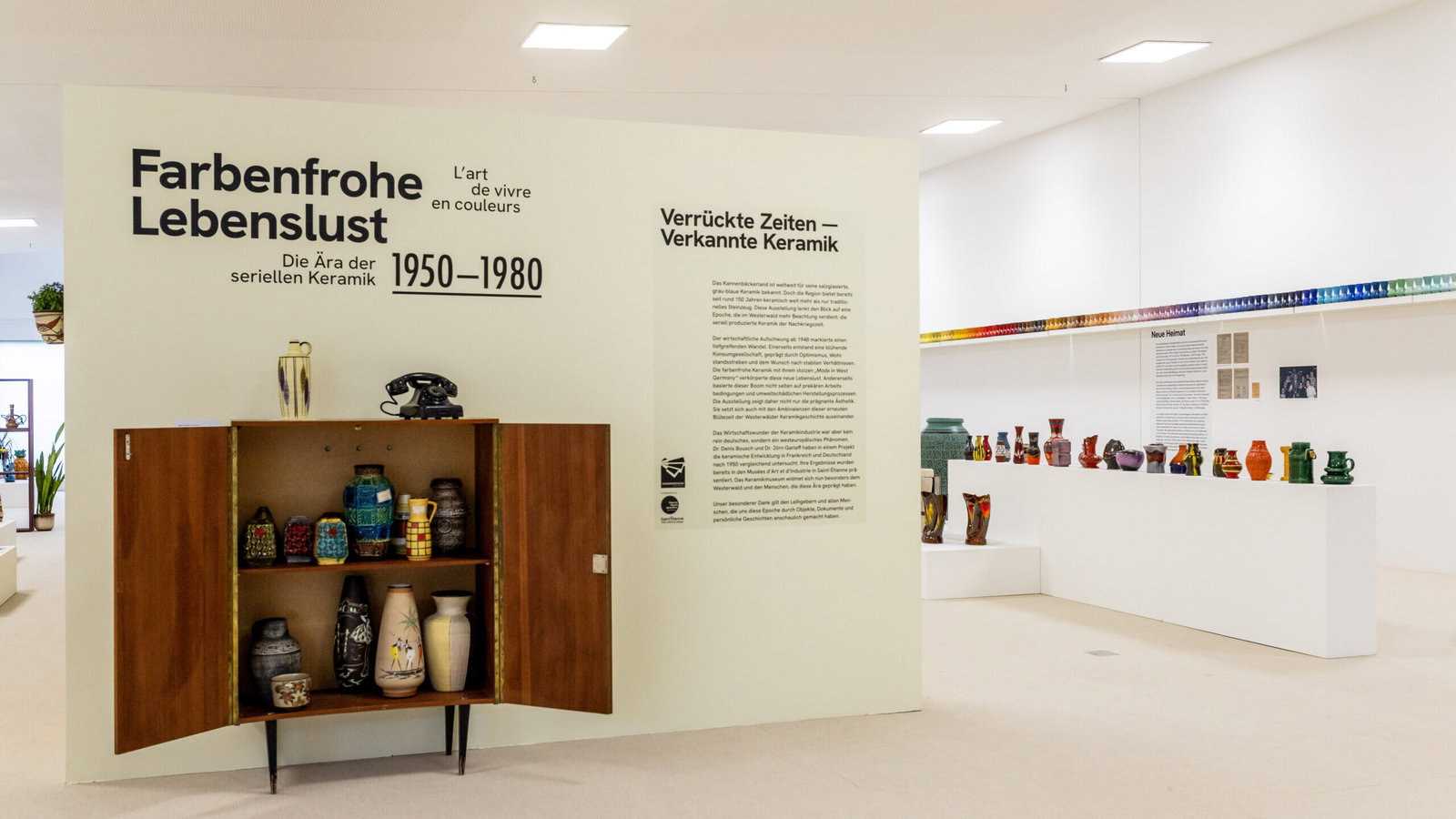 Einblick in die Ausstellung