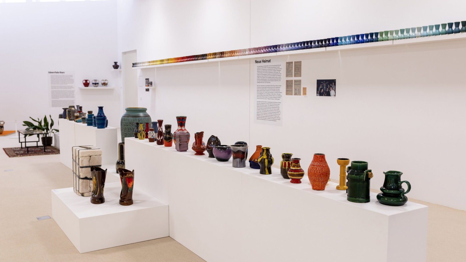 Einblick in die Ausstellung