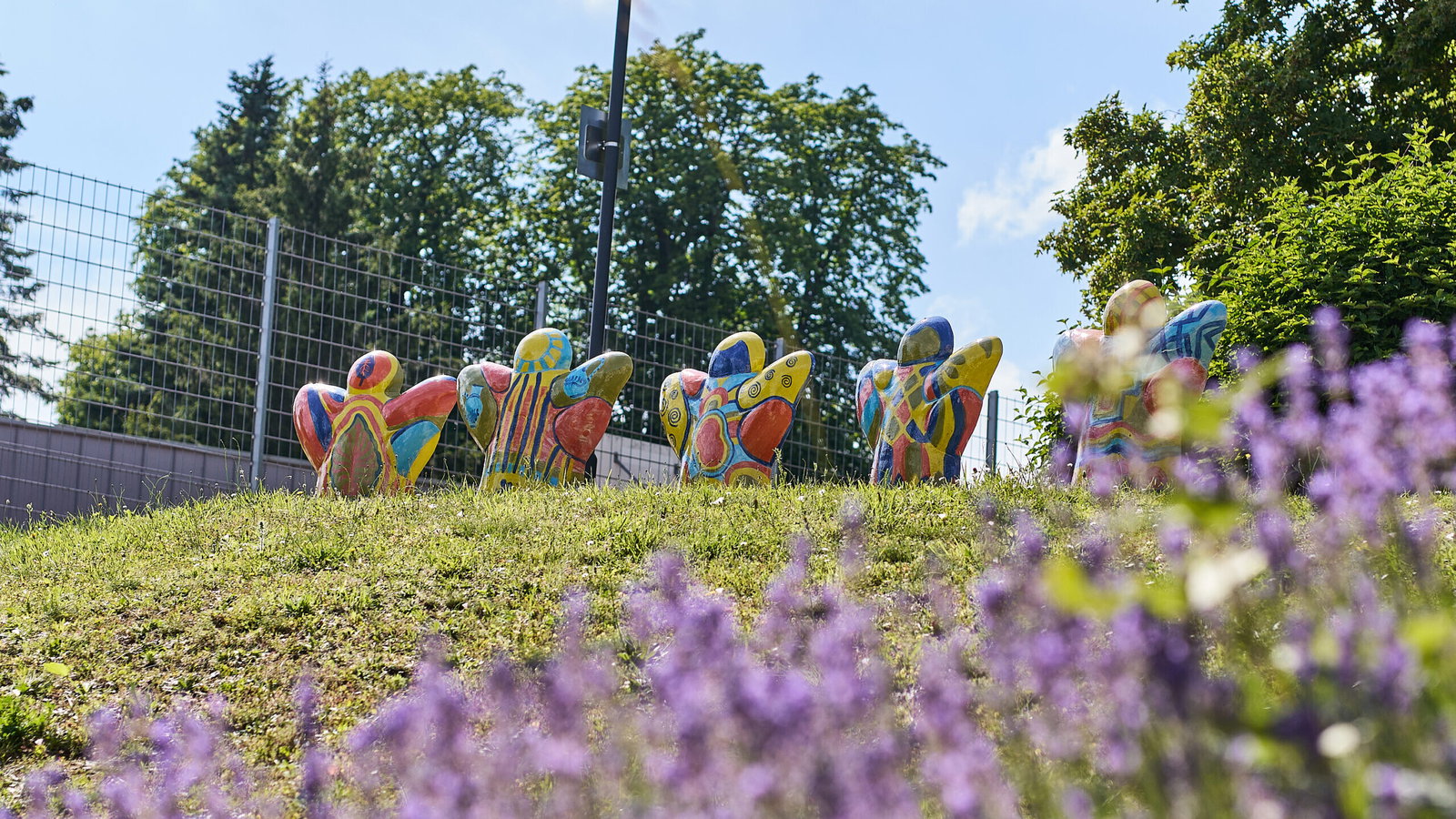 Keramik am Platz der Kinderrechte